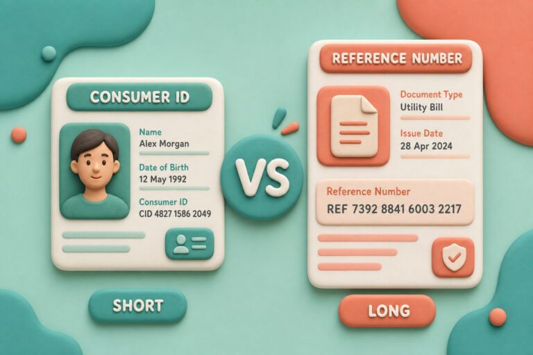 MEPCO consumer ID compared with a 14-digit reference number