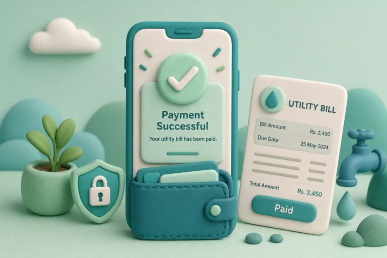 Mobile wallet successfully paying a MEPCO electricity bill